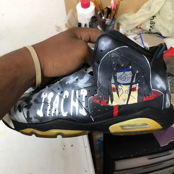 airbrush jordans